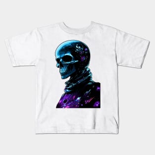 Graffiti Space Skull Kids T-Shirt